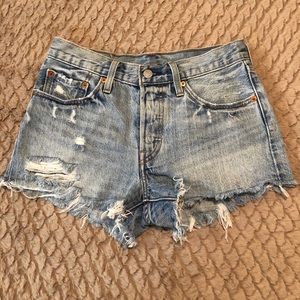 Levi 501 High Rise Shorts